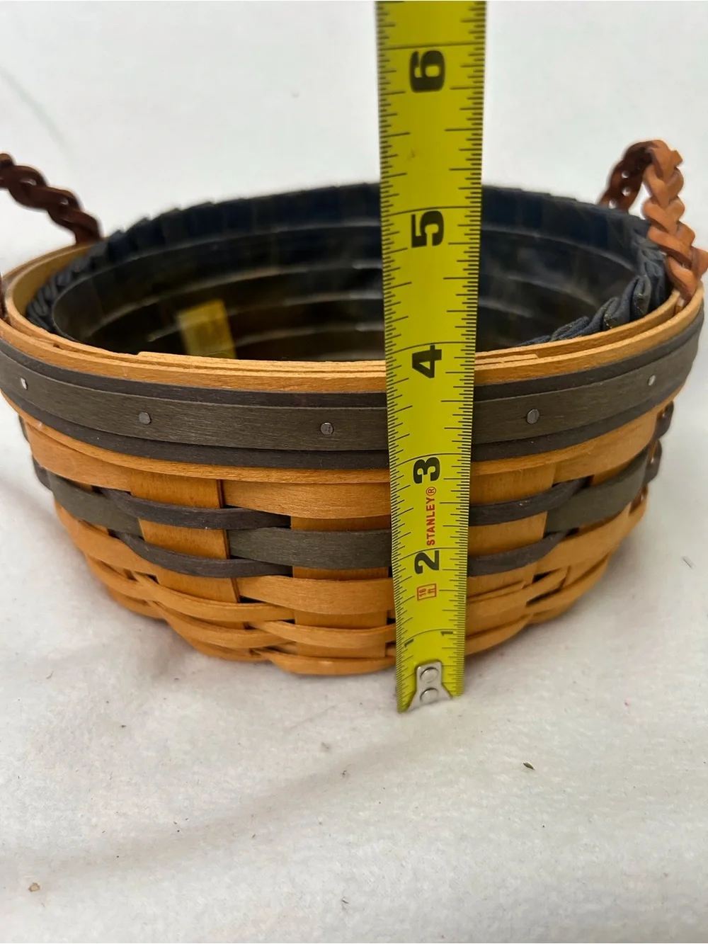 Longaberger handwoven basket